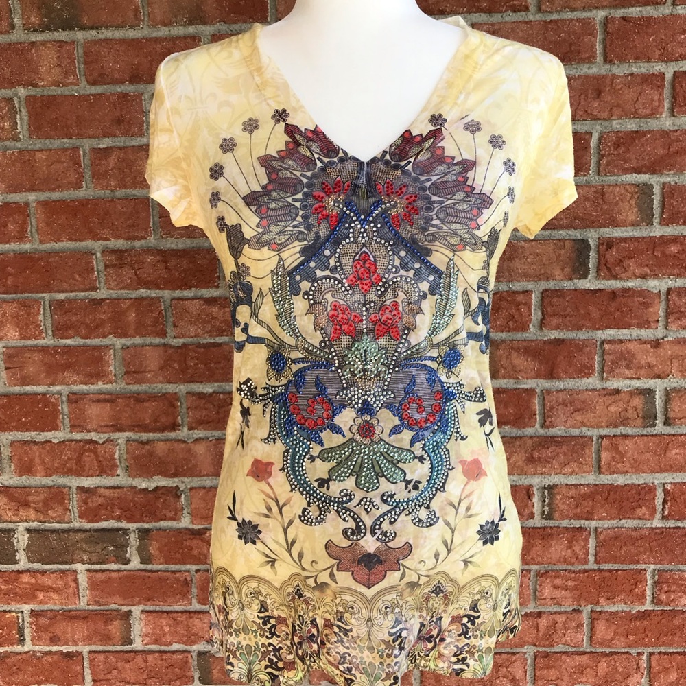 Batik print t-shirt